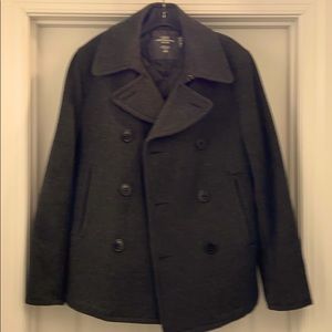 Wool Blend Peacoat